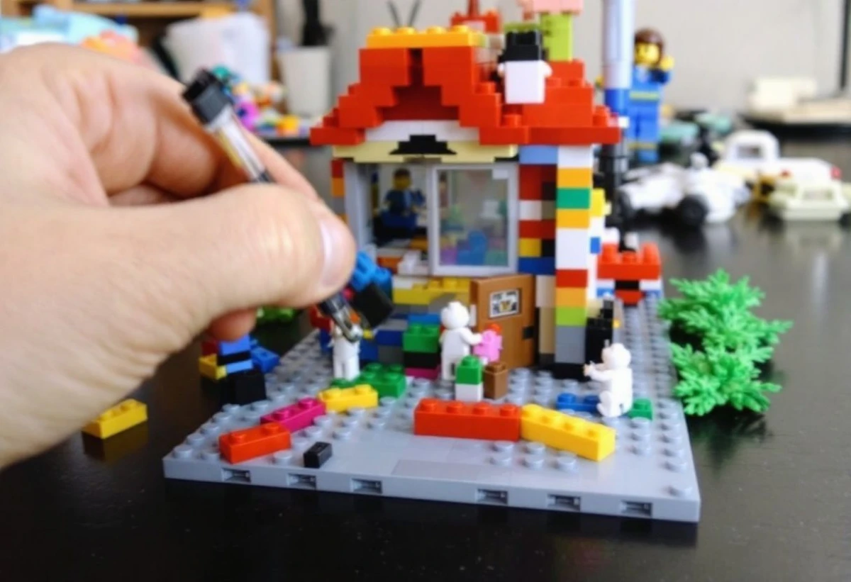 Droit à la réparation et customisation des modèles Lego Creator