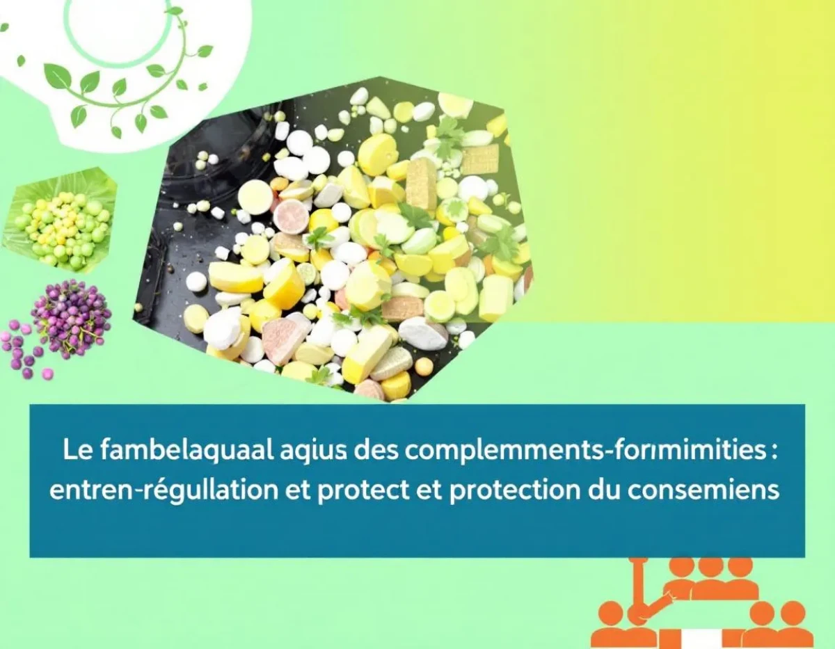 Le cadre juridique des compléments alimentaires : entre régulation et protection du consommateur